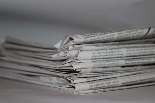 Shredded Newspapers