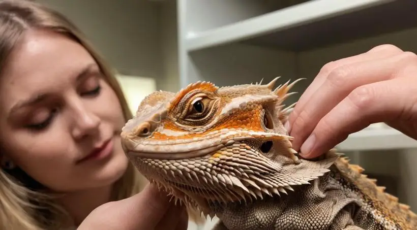 How to know your bearded dragon is not enjoying your petting